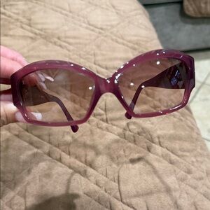 Louis Vuitton Burgundy Sunglasses